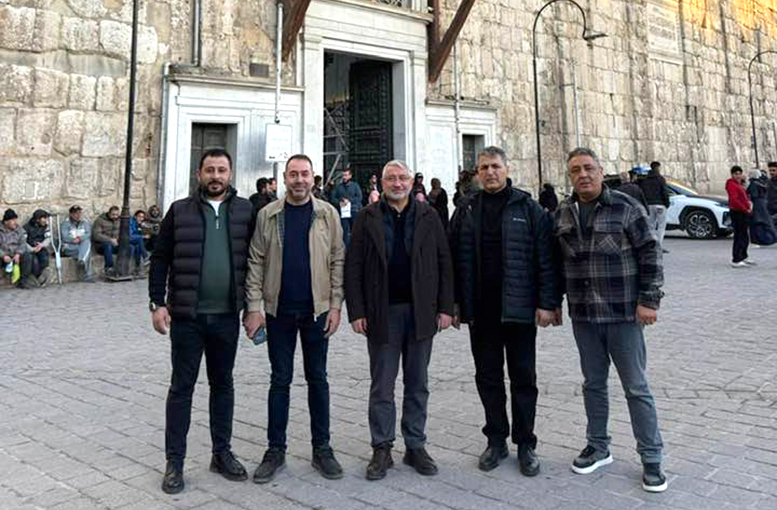 BAŞKAN AŞGIN ŞAM'DA !