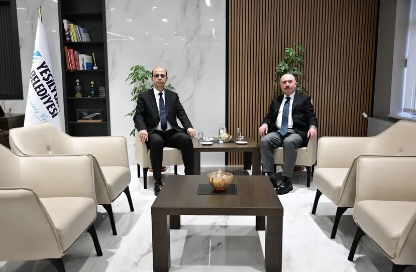 VALİ ÇALGAN’DAN YEŞİLYURT BELEDİYE BAŞKANI GEÇİT’E NEZAKET ZİYARETİ